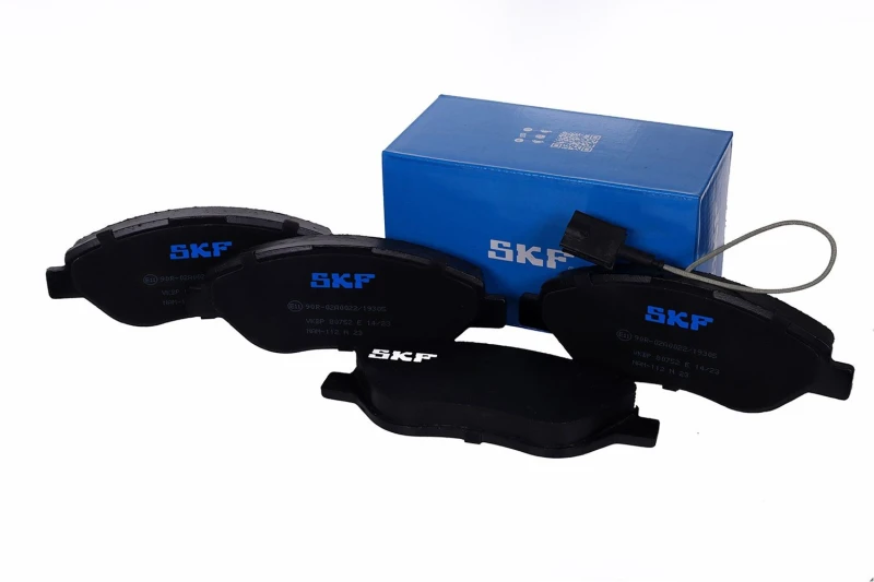 Image of SKF VKBP 80750 E Brake pad set incl. wear warning contact Brake Pad Set,disc brake (402)