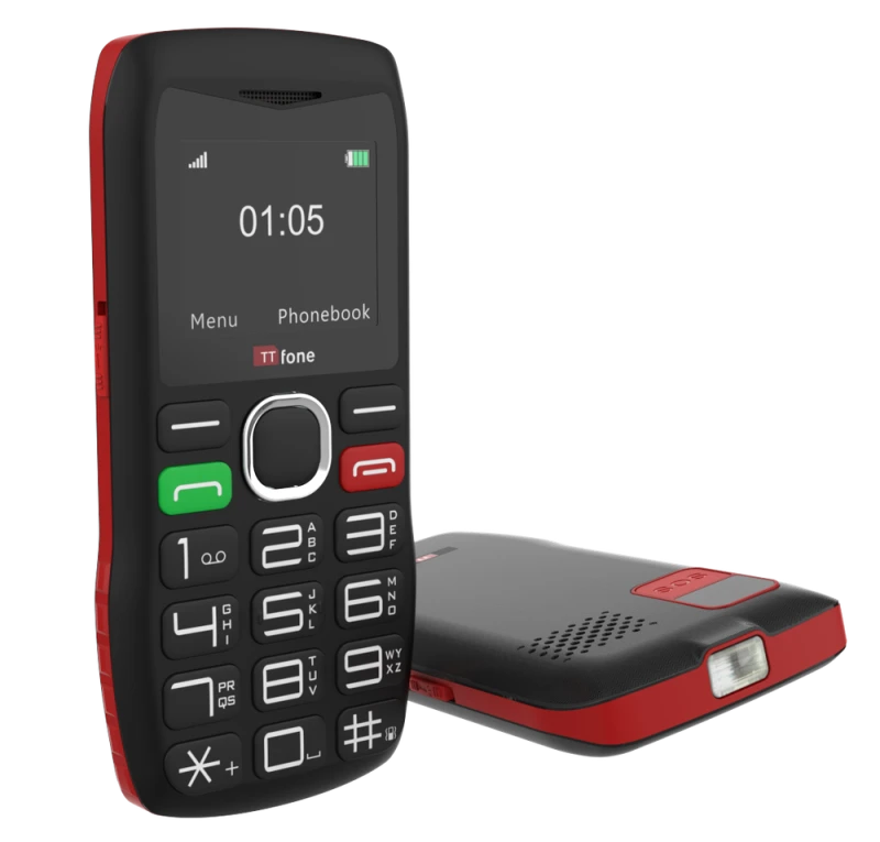 Image of TTfone TTfone TT880 Big Button Mobile Phone - Easy-to-Use, USB C Mains Charger - Ideal for Seniors & All Demographics