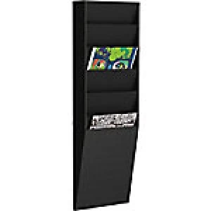 image of Paperflow Horizontal Organisers 6 x A4 Black