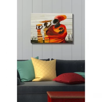 Image of Kanvas Tablo (50 x 70) - 258 Multicolor Decorative Canvas Painting