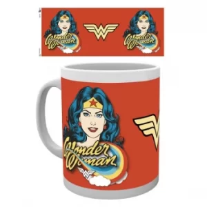 image of Wonder Woman Face Mug