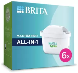 image of Brita Maxtra Pro Water Filter Cartridge - Pack of 6