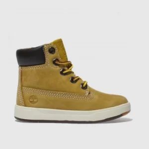 Image of Timberland Natural Davis Square 6" Boots Toddler