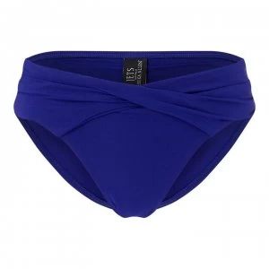 Image of Jets Wrap Regular Bikini Bottoms - ATLANTIC