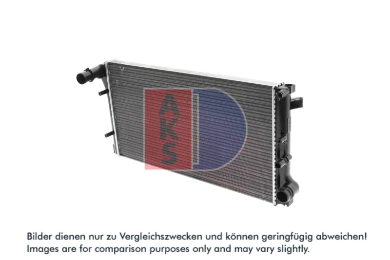 Image of AKS DASIS 080074N Engine radiator Mechanically jointed cooling fins Radiator,engine cooling (470)
