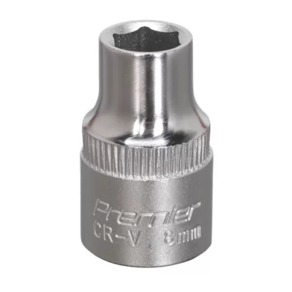 image of Genuine SEALEY S3808 WallDrive&#174; Socket 8mm 3/8Sq Drive