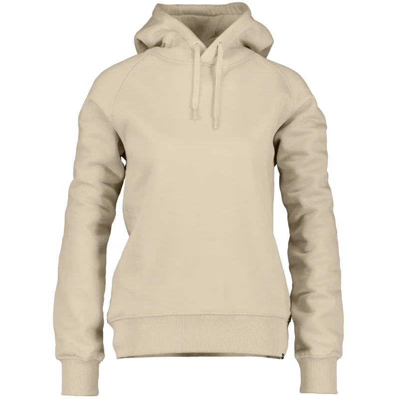 Image of Womens hooded sweatshirt Didriksons Ven Beige Female 40