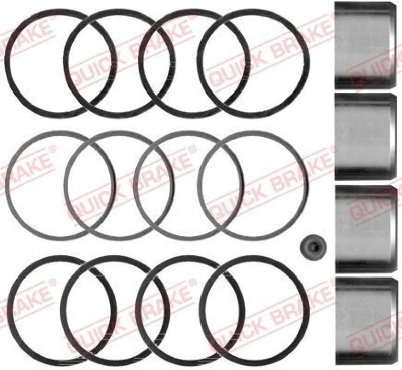 Image of QUICK BRAKE Repair Kit, brake caliper QUICK BRAKE 114-5045