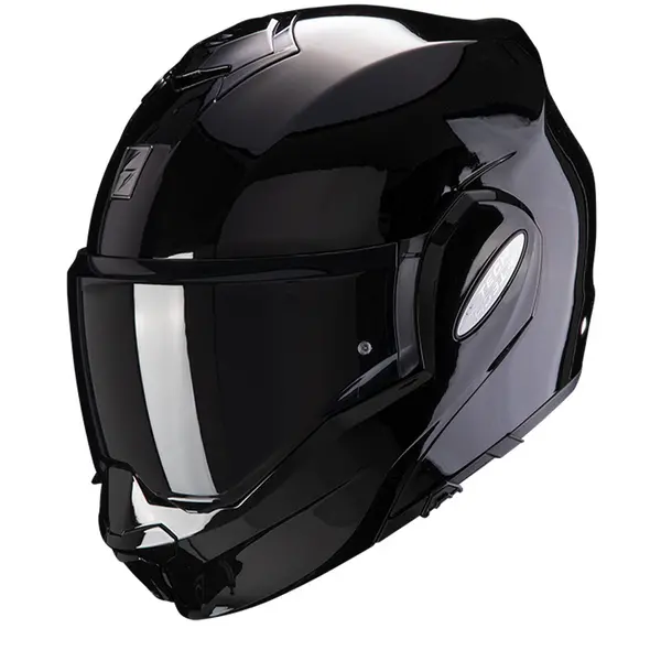 Scorpion Exo-Tech Evo Solid Black Modular Helmet XS