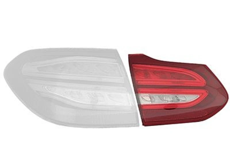 Image of VAN WEZEL 2925927U Rear light Inner Section, with bulb holder, Left, LED Combination Rearlight (391)