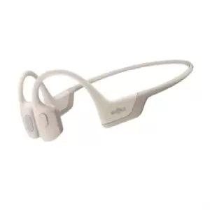 image of Aftershokz OpenRun Pro Headset Wireless Neck-band Calls/Music Bluetooth Beige