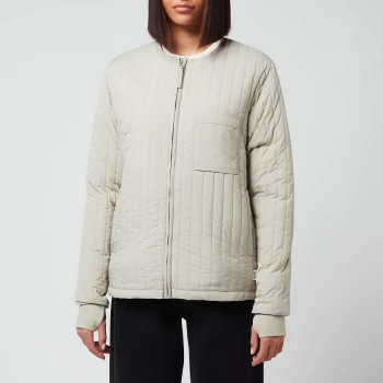 Image of Rains Womens Liner Jacket - Cement - L