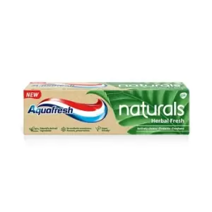 image of Aquafresh Naturals Herbal Fresh Toothpaste 75ml