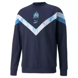 Puma OM Licensed Crew Sweater - Blue