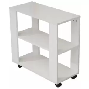 Image of High Gloss White-60x27x58cm(WxDxH) - White