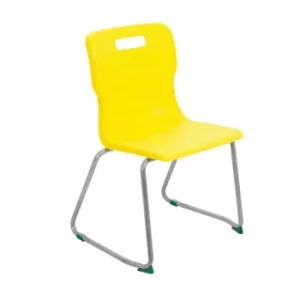 image of TC Office Titan Skid Base Chair Size 5, Yellow