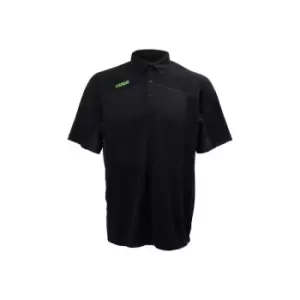 Apache - langley xxl Langley Black Performance Polo Shirt - xxl 47/49in apalangxxl