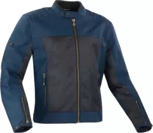 Image of Segura Oskar Motorcycle Textile Jacket, blue, Size S, blue, Size S