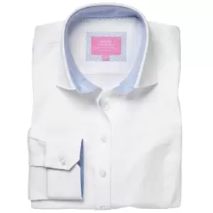 Image of Brook Taverner Womens/Ladies Mirabel Formal Shirt (10 UK) (White)