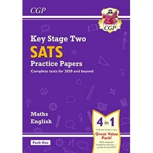 Image of New KS2 Maths and English SATS Practice Papers Pack (for the 2021 tests) - Pack 1 Paperback / softback 2018