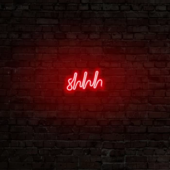 Image of Shhh - Red Red Wall Lamp