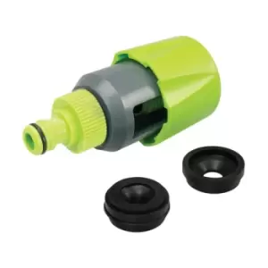Image of Silverline Universal Mixer Tap Connector - Tap Head 34mm - 43mm