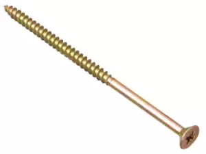 Image of Forgefix FORMPS5100YT Multi Purpose Pozi Compatible Screw CSK ST ZYP 5.0 x 100mm Tub 300