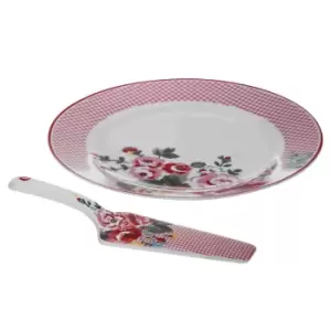 image of Premier Housewares Pippa Cake Plate and Slice