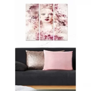 Image of MDF109664210 Multicolor Decorative MDF Painting (3 Pieces)