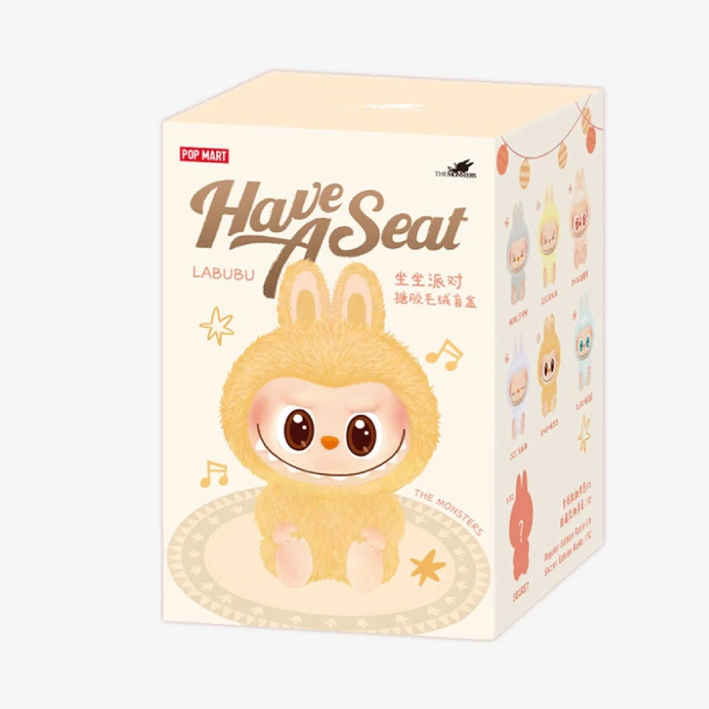 Image of Pop Mart LABUBU LABUBU The Monsters - Have a Seat Blind Toy Bags One Size Multi 80061499000