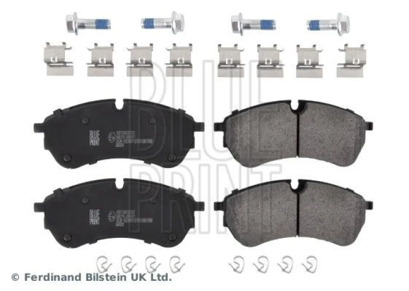 Image of Blue PRINT Brake pad set Blue PRINT ADBP420004