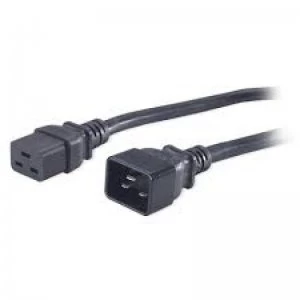 image of Apc AP9877 Power Cord Iec 320 C19 to Iec 320 C20 - 16 Amp/230V 2m