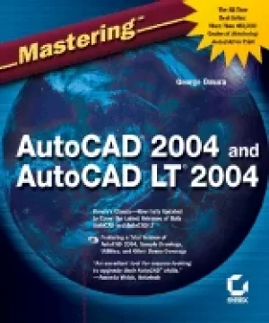 Image of mastering autocad 2004 and autocad lt 2004
