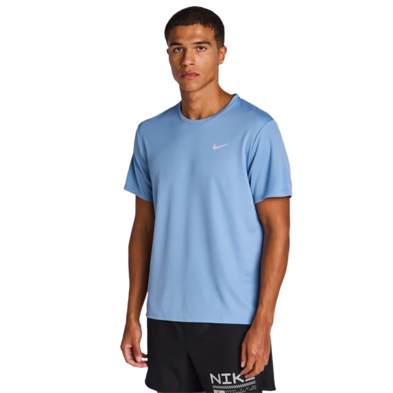 Image of Jersey Nike Miler Bleu Male L