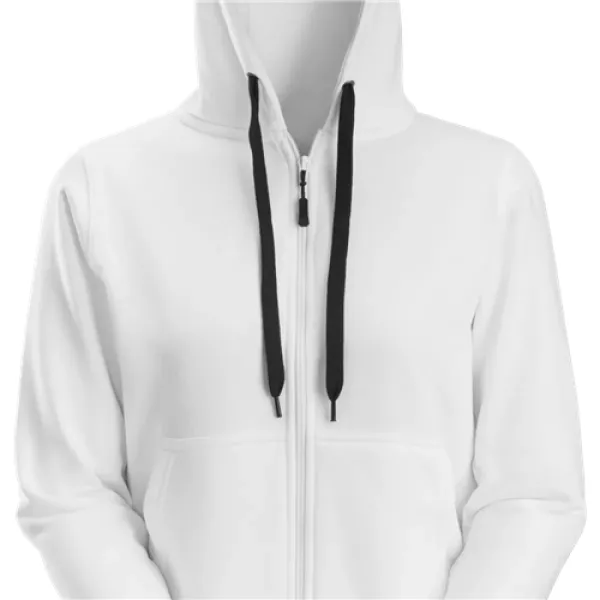 Image of Snickers Womens Zip Hoodie - White - XS