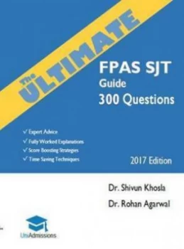 Image of The Ultimate Fpas Sjt Guide by Dr Shivun Khosla Paperback