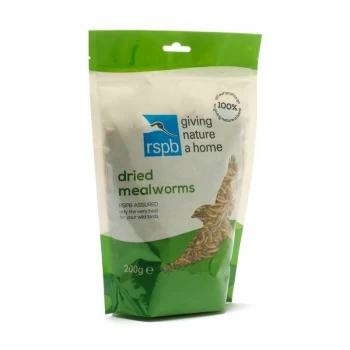 RSPB Mealworms Bird Food 200g