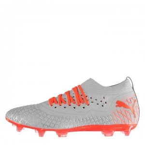 image of Puma Future 4.2 FG Football Boots - Glacial/NrgyRed