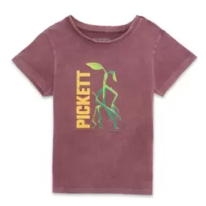 Image of Fantastic Beasts Pickett Kids T-Shirt - Burgundy Acid Wash - 11-12 Years