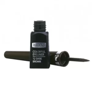 image of Isadora Colorful Eyeliner Dark Brown