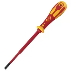 image of CK Tools T49244-055 Dextro VDE Slim Screwdriver SL 5,5 x 125 mm