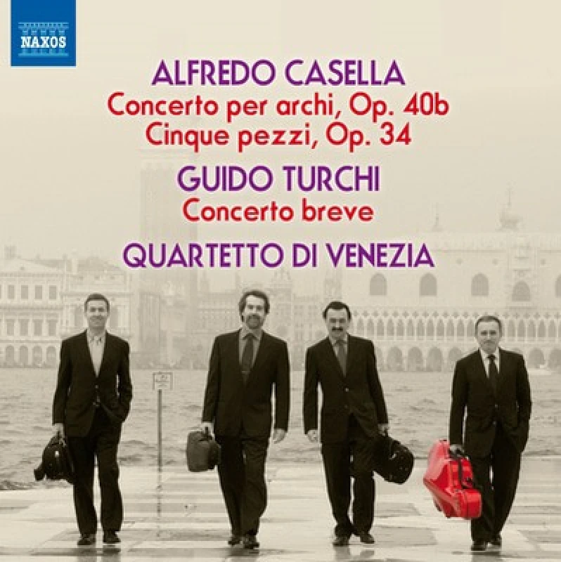Image of RecordCityJP CD ALFREDO CASELLA, GUIDO TURCHI, QUAR - Alfredo Casella: Concerto per archi 8573019 Naxos 2013 Germany Classical Used