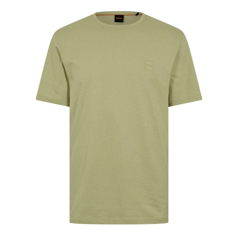 Image of Boss Mens HBO Tales T-Shirt, Premium Cotton Beige 267 male L