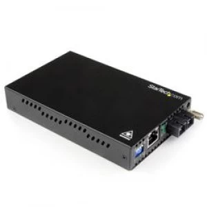 image of StarTech.com Gigabit Ethernet Single Mode Fiber Media Converter SC 40 km - 1000 Mbps