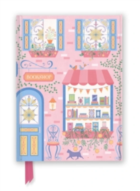 Image of Jenny Zemanek: The Bookshop (Foiled Journal) Notebook / blank book