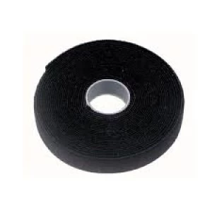Image of 10m Hook And Loop Cable Tie 15mm Black