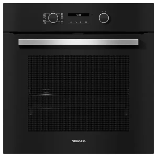 image of Miele H2766BP Built In Single Electric Oven - Black