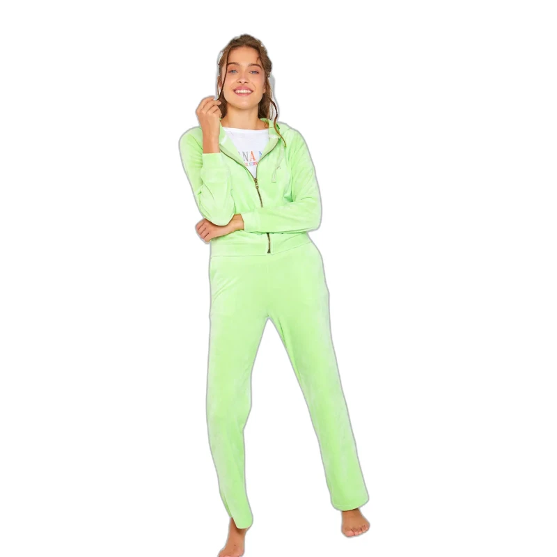 Image of banana moon Womens joggers Banana Moon Lenny Sealake Vert Female S