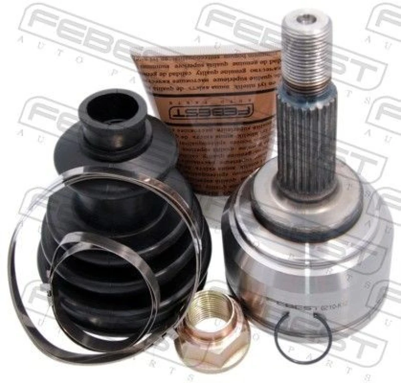 Image of FEBEST 0210-K12 Joint, drive shaft Front Axle Joint,drive shaft (236)