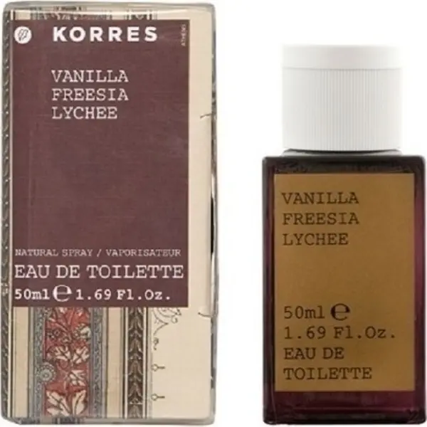 Korres Vanilla Freesia Lychee Eau de Toilette For Her 50ml